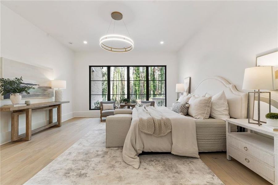 Furnished interior view inside a new home in , Alpharetta (Image 44).