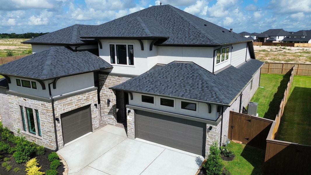 3-Car Swing Garage