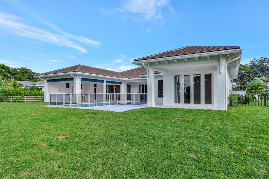 Exterior details and patio area of a home in , Palm Beach Gardens (Image 35).