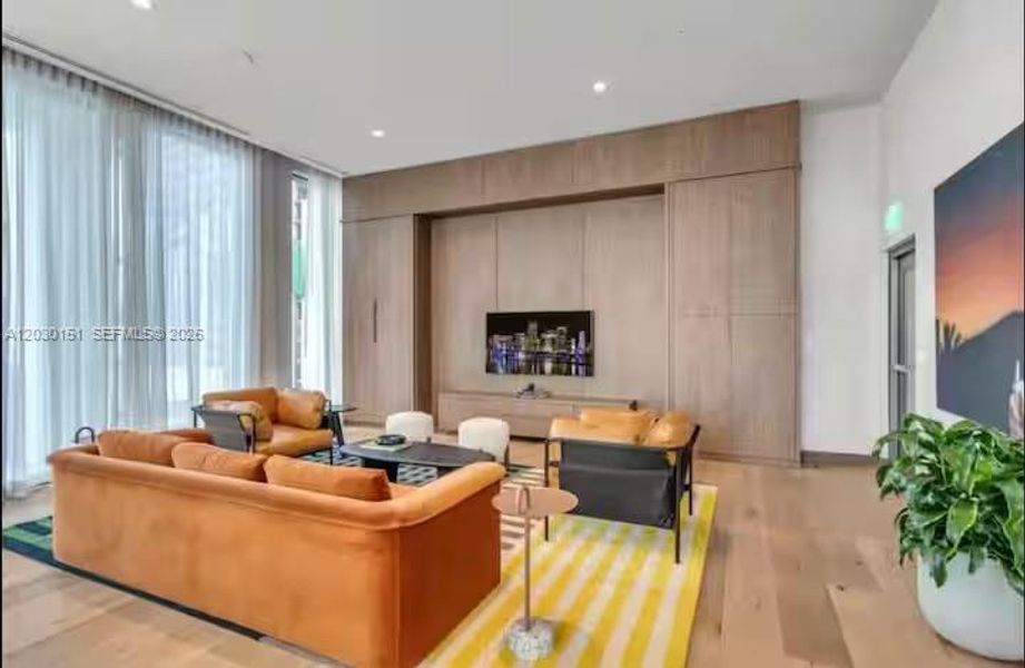 Furnished interior view inside a new home in , Miami (Image 7).