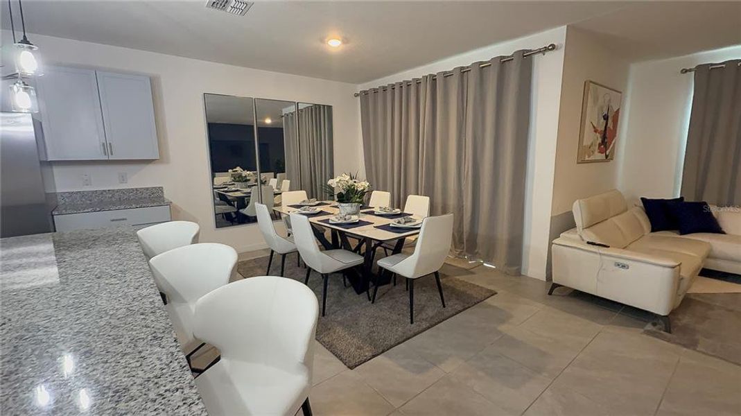 Furnished interior view inside a new home in , Kissimmee (Image 3).