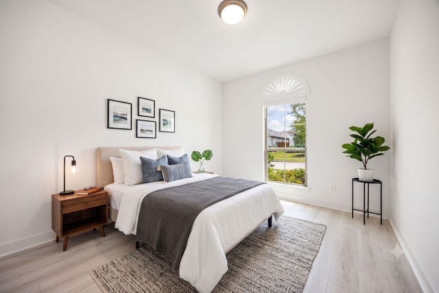 Staged Bedroom #2 - Visualization Only
