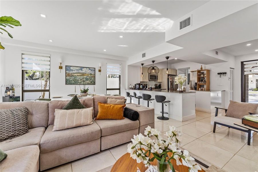 Furnished interior view inside a new home in , Dania Beach (Image 16).