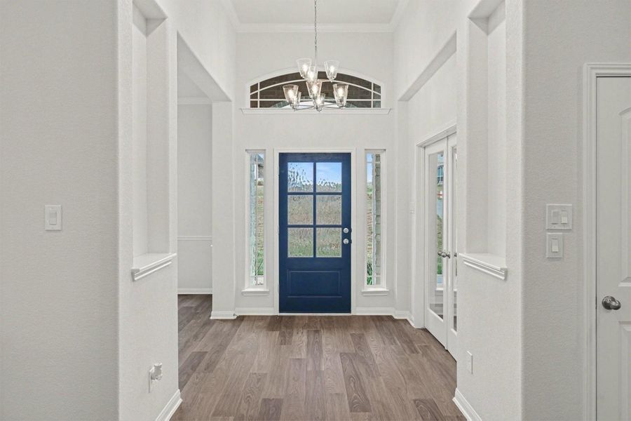 Spacious, unfurnished interior of a new home in Rose Hill Estates, Willis (Image 32).