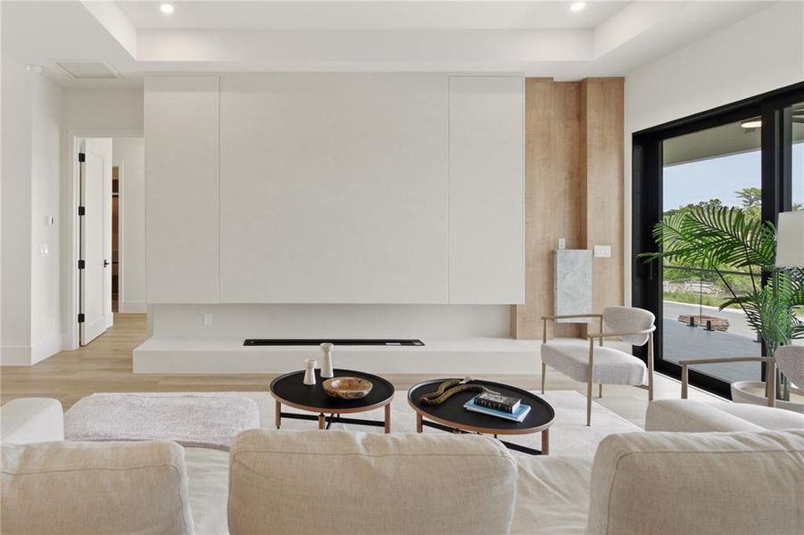Furnished interior view inside a new home in , Clermont (Image 15). Furnished interior view inside a new home in , Clermont (Image 15).