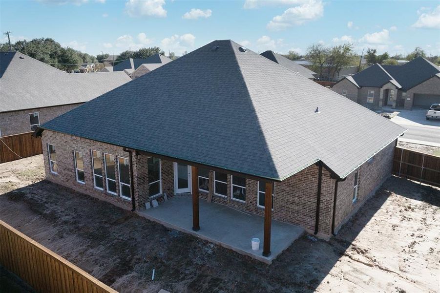 Exterior details and patio area of a home in , Mabank (Image 6). Exterior details and patio area of a home in , Mabank (Image 6).