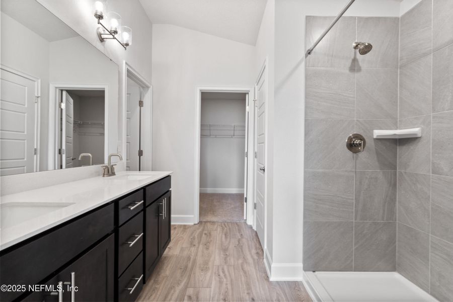 Furnished interior view inside a new home in Shadow Crest at Rolling Hills, Green Cove Springs (Image 8).