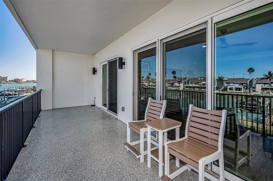 Exterior details and patio area of a home in , Madeira Beach (Image 27).