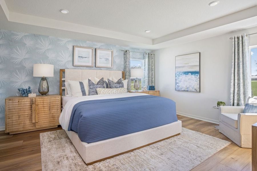 Representative furnished interior of a home built from the 1989 Modeled by KB Home in Oasis Reserve, Orlando (Image 6).