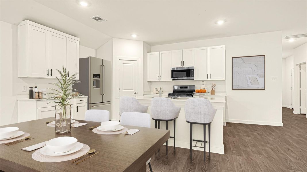 Furnished interior view inside a new home in Holly Ridge, Rosenberg (Image 5).
