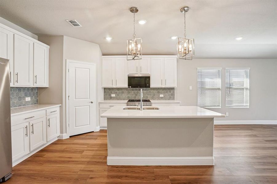 Furnished interior view inside a new home in Stonehaven, Seagoville (Image 17).