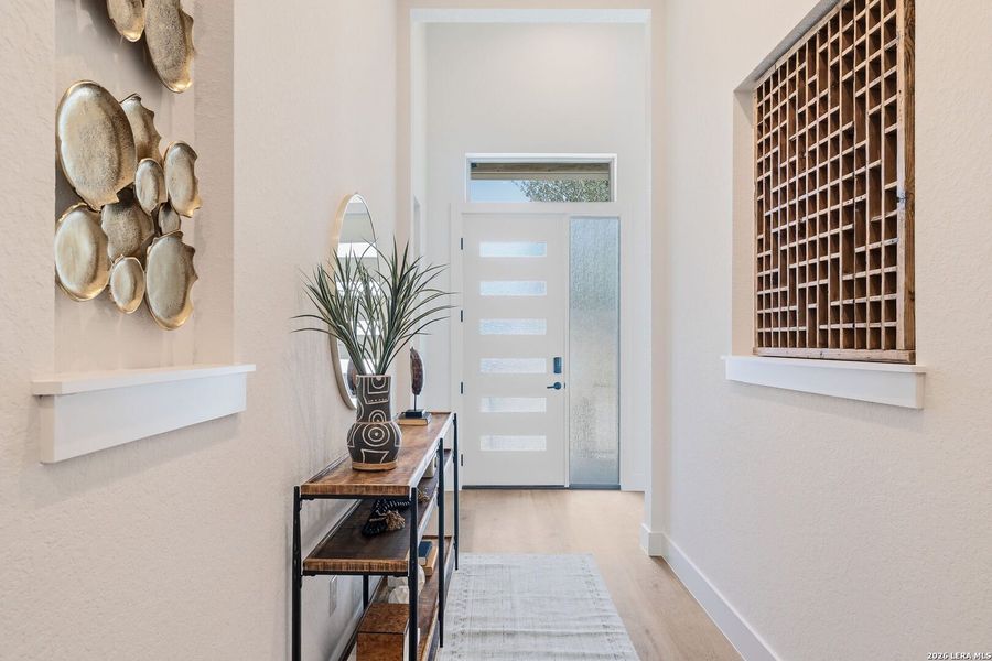 Furnished interior view inside a new home in , New Braunfels (Image 15).