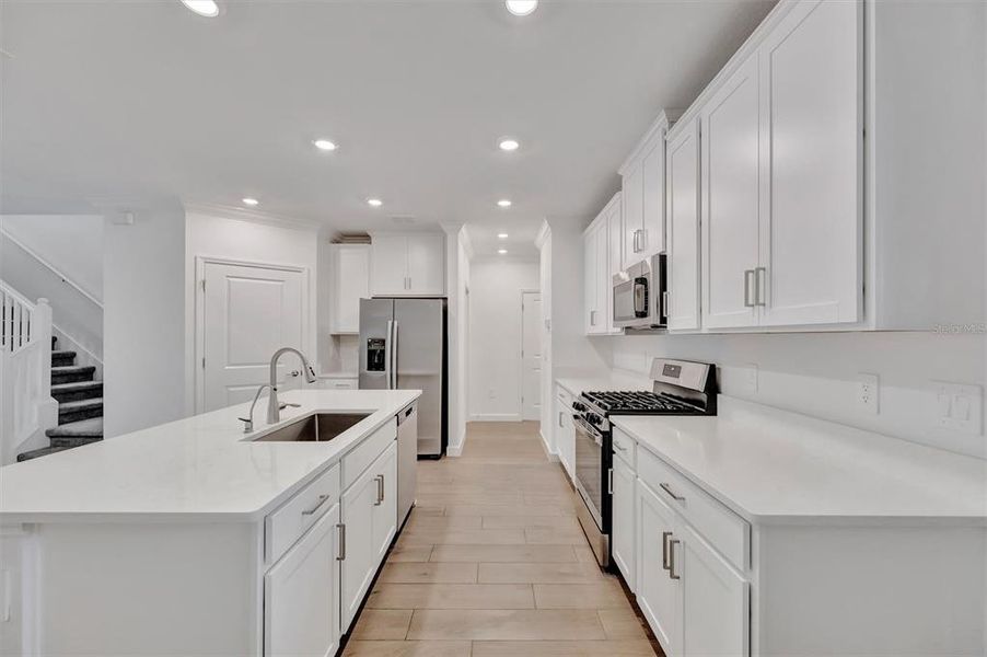 Furnished interior view inside a new home in , Wimauma (Image 6).