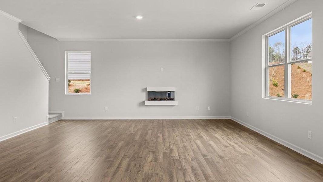 Spacious, unfurnished interior of a new home in Sheffield Highlands, Dallas (Image 17).
