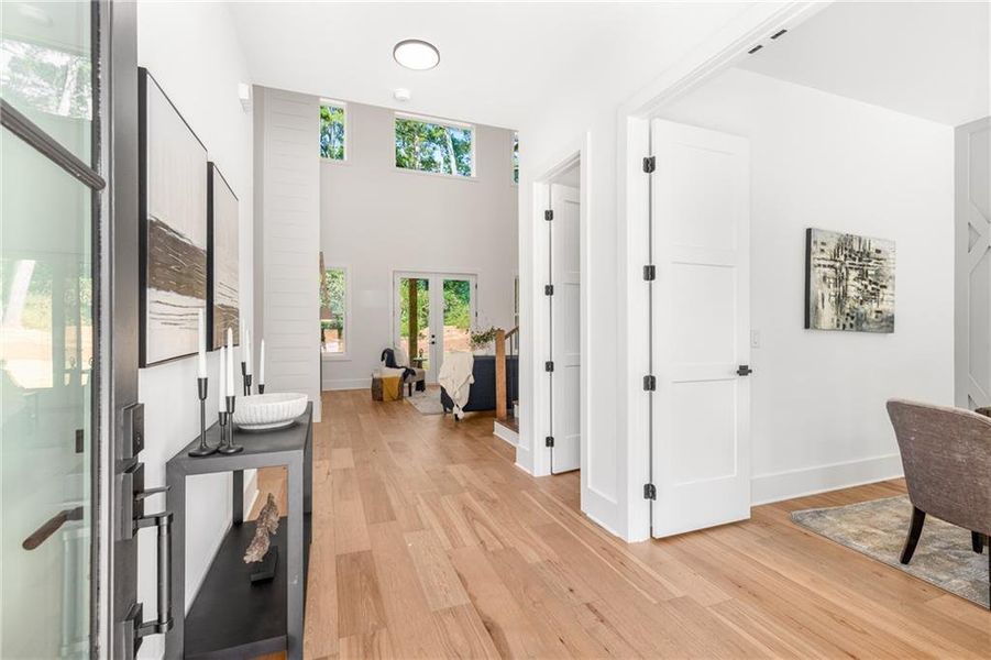 Furnished interior view inside a new home in , Alpharetta (Image 31). Furnished interior view inside a new home in , Alpharetta (Image 31).