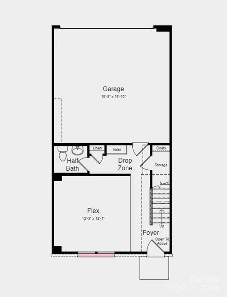 Structural options added:  Gourmet kitchen and ledge in owner's bath.