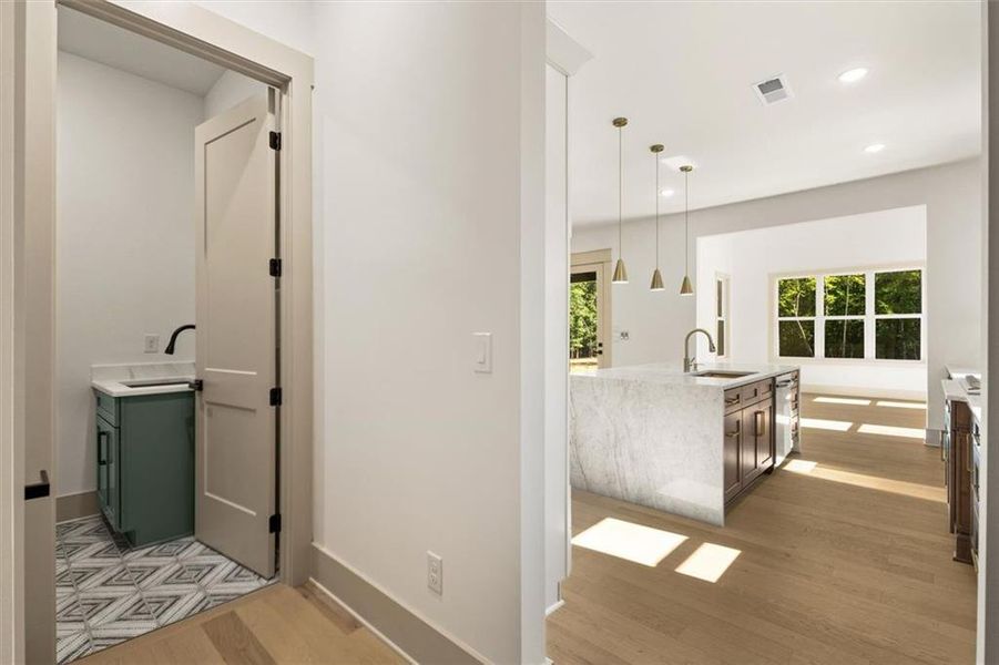 Furnished interior view inside a new home in , Hull (Image 46).