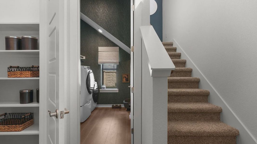 Furnished interior view inside a new home in Newhaven, Manor (Image 25).