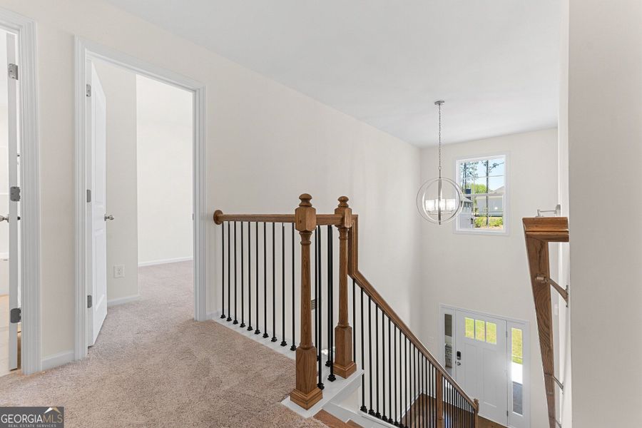 Spacious, unfurnished interior of a new home in Juliette Crossing, Forsyth (Image 21).