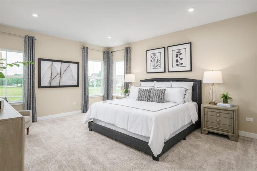 Representative furnished interior of a home built from the Robert Frost by Ryan Homes in Fost, Moyock (Image 15). Representative furnished interior of a home built from the Robert Frost by Ryan Homes in Fost, Moyock (Image 15).