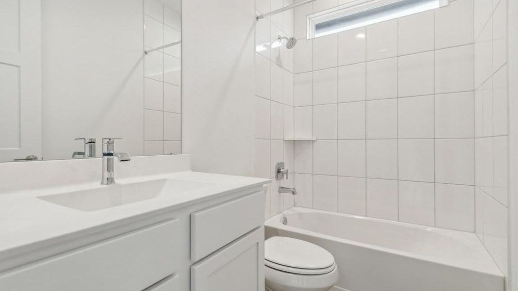 Representative furnished interior of a home built from the Opal by D.R. Horton in Mill Creek Estates, Magnolia (Image 8). Representative furnished interior of a home built from the Opal by D.R. Horton in Mill Creek Estates, Magnolia (Image 8).