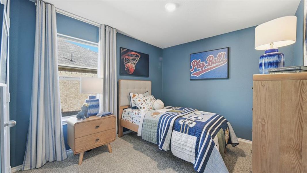 Furnished interior view inside a new home in Hickory Grove, Krum (Image 30).