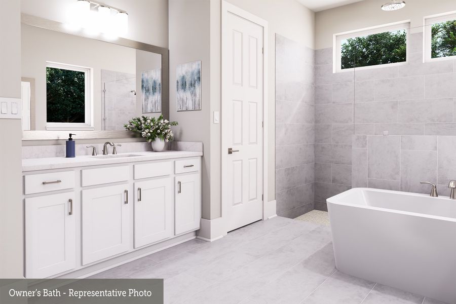 The Boston - Owner's Bath The Boston - Owner's Bath