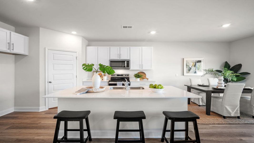 Representative furnished interior of a home built from the Elle by D.R. Horton in Laurel Grove, Guyton (Image 9).