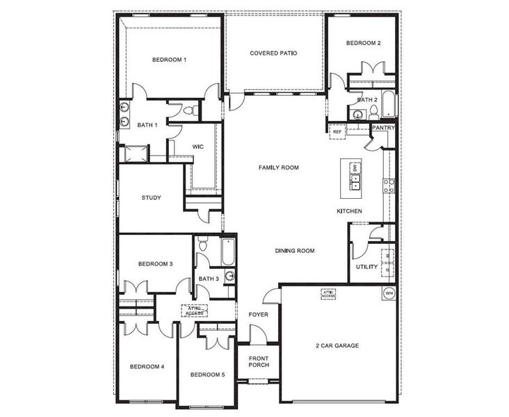 D.R. Horton's Irwin Floorplan - All Home and community information, including pricing, included features, terms, availability and amenities, are subject to change at any time without notice or obligation. All Drawings, pictures, photographs, video, square footages, floor plans, elevations, features, colors and sizes are approximate for illustration purposes only and will vary from the homes as built.