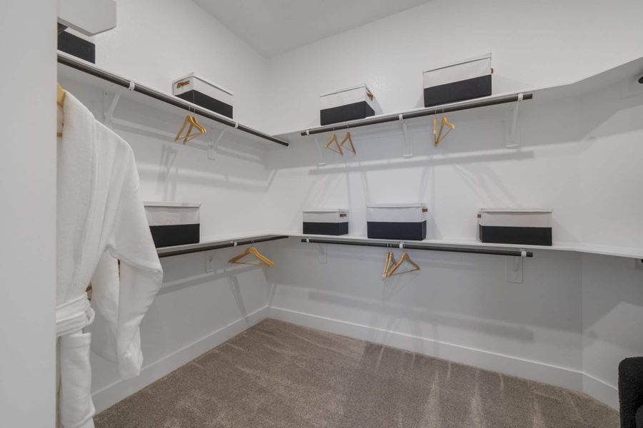 Furnished interior view inside a new home in The Highlands, Porter (Image 15).