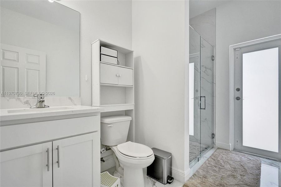 Furnished interior view inside a new home in , Loxahatchee (Image 75).