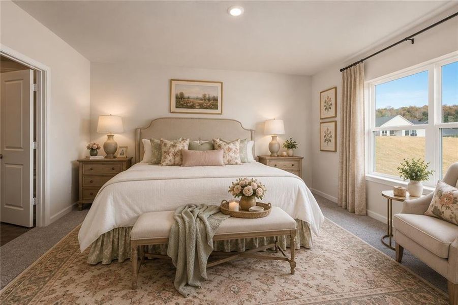 Furnished interior view inside a new home in , Jefferson (Image 7).