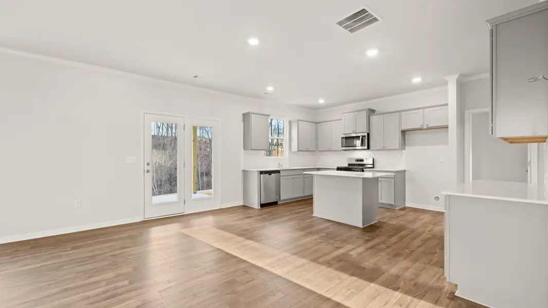 Furnished interior view inside a new home in Liberty Crossing, Braselton (Image 3).