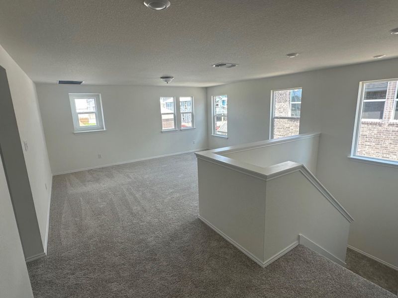 Spacious, unfurnished interior of a new home in Salerno - Classic Collection, Round Rock (Image 22).