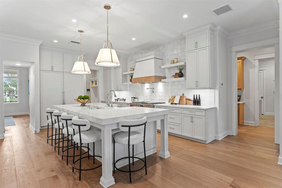 Furnished interior view inside a new home in , Tampa (Image 6).