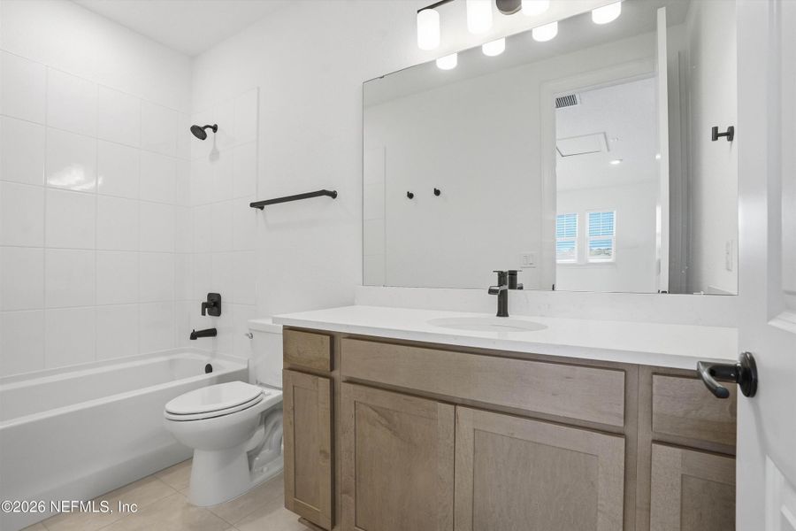 Furnished interior view inside a new home in , Jacksonville (Image 20). Furnished interior view inside a new home in , Jacksonville (Image 20).