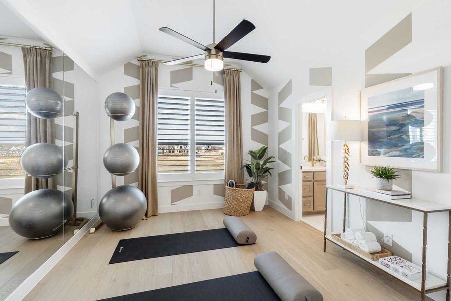 Representative Secondary Bedroom - some options shown