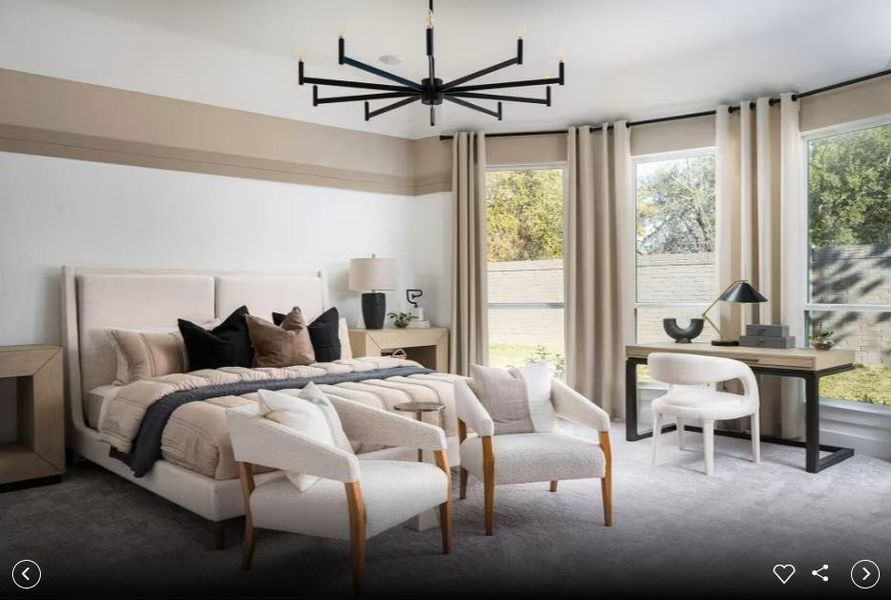 Photo of Pulte model home with same floor plan, not of actual home listed. Photo of Pulte model home with same floor plan, not of actual home listed.