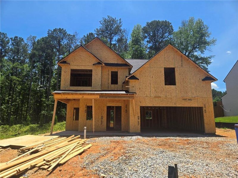 In-progress construction of a new home in The Overlook at Factory Shoals, Mableton, GA (Image 15). In-progress construction of a new home in The Overlook at Factory Shoals, Mableton, GA (Image 15).