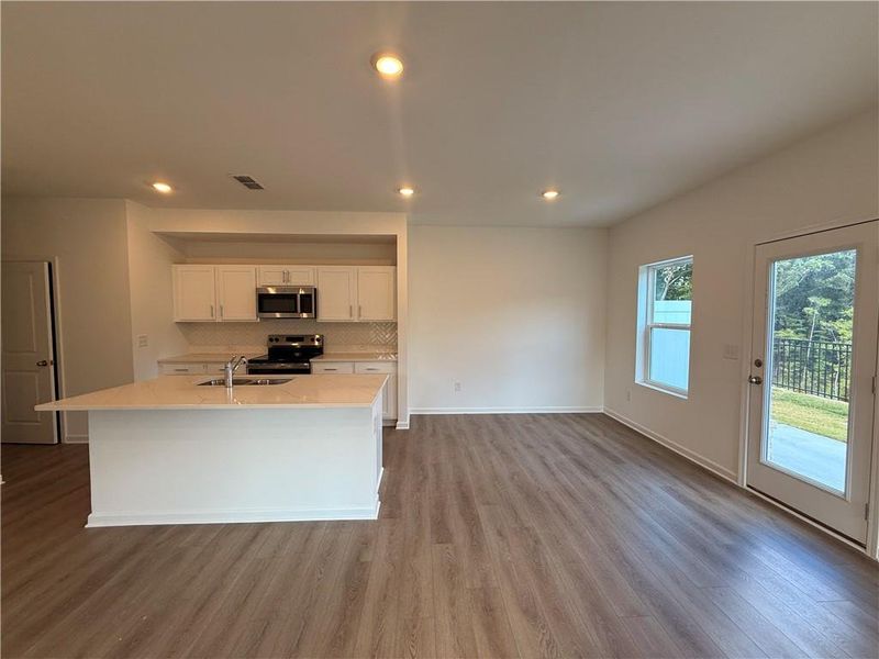Furnished interior view inside a new home in Leydenview, Mableton (Image 29).