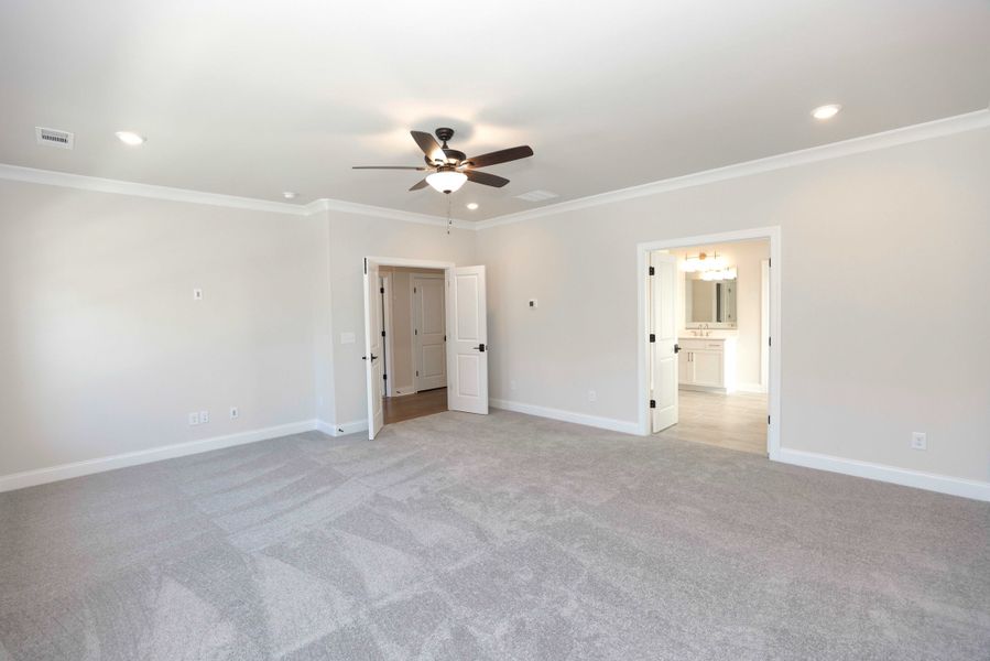 Representative unfurnished interior of a home built from the The Maddox by The Providence Group in Bellmoore Park, Johns Creek (Image 42).