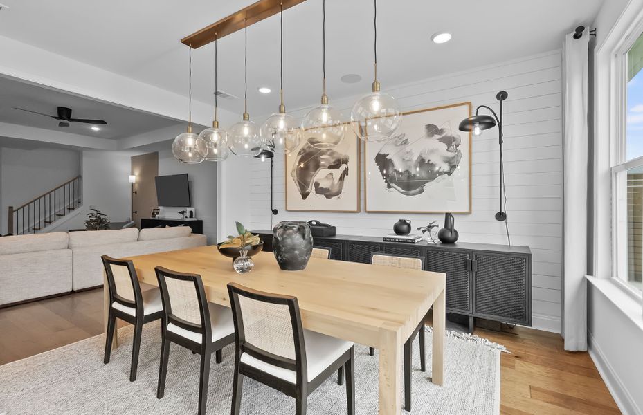 Furnished interior view inside a new home in Del Webb Southern Harmony, Murfreesboro (Image 8).