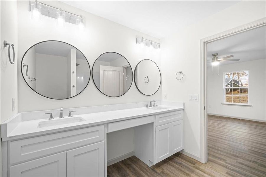 Furnished interior view inside a new home in , Dalton (Image 10).