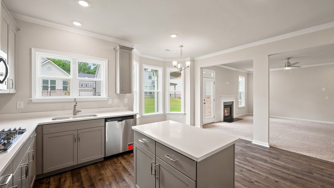 Furnished interior view inside a new home in Wildwood, Covington (Image 5).