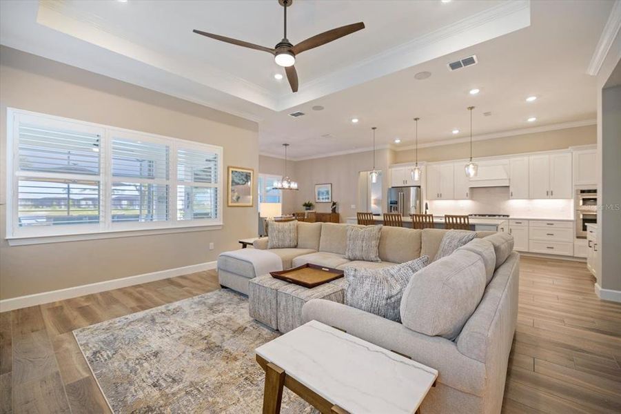 Furnished interior view inside a new home in , Englewood (Image 38).