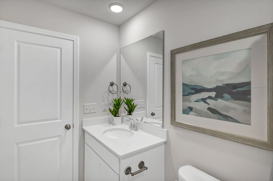 Representative furnished interior of a home built from the Jarrod by Veranda Homes in Trenton Place, Roebuck (Image 37).