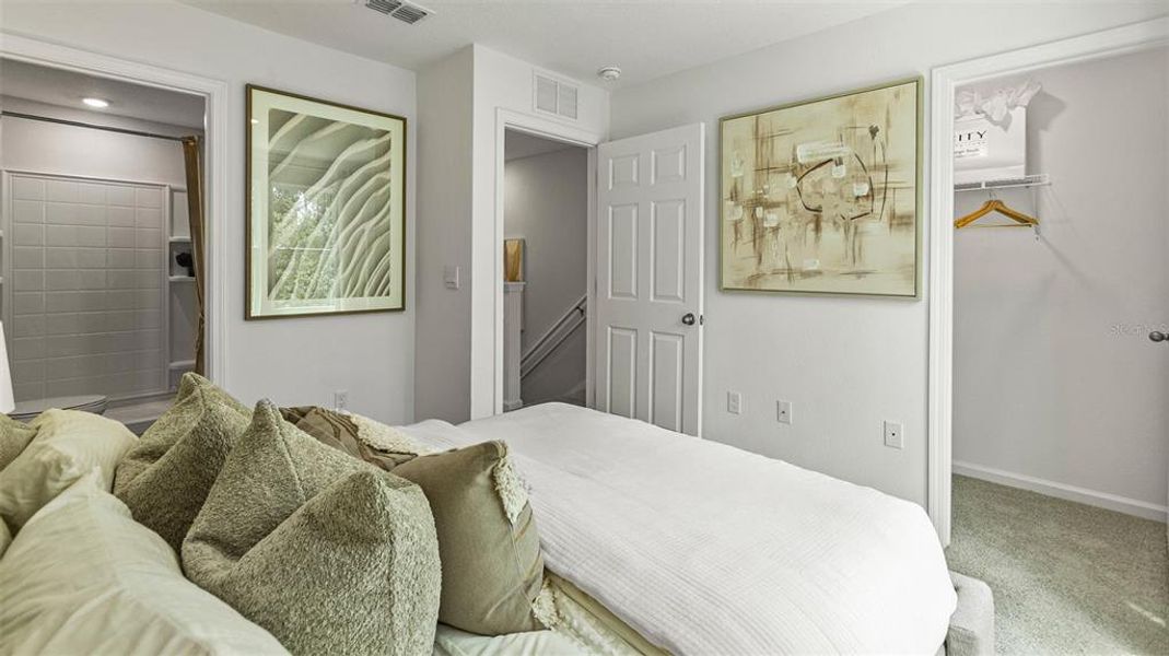 Furnished interior view inside a new home in Stokes Landing, St. Augustine (Image 17).