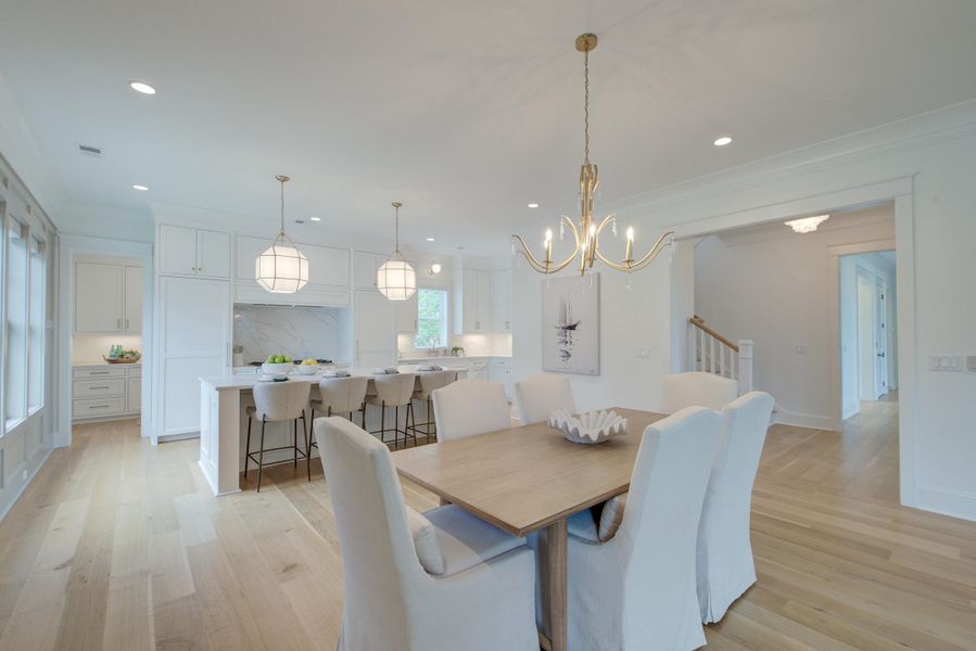 Furnished interior view inside a new home in Daniel Island Park, Charleston (Image 6).