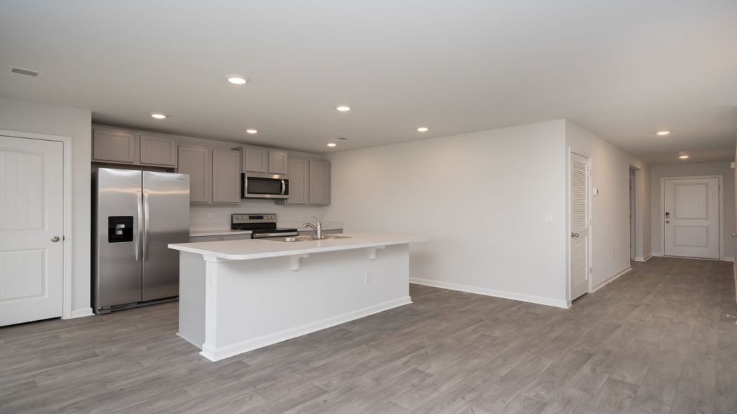 Representative unfurnished interior of a home built from the KERRY by D.R. Horton in Stanbury Creek, Supply (Image 18).