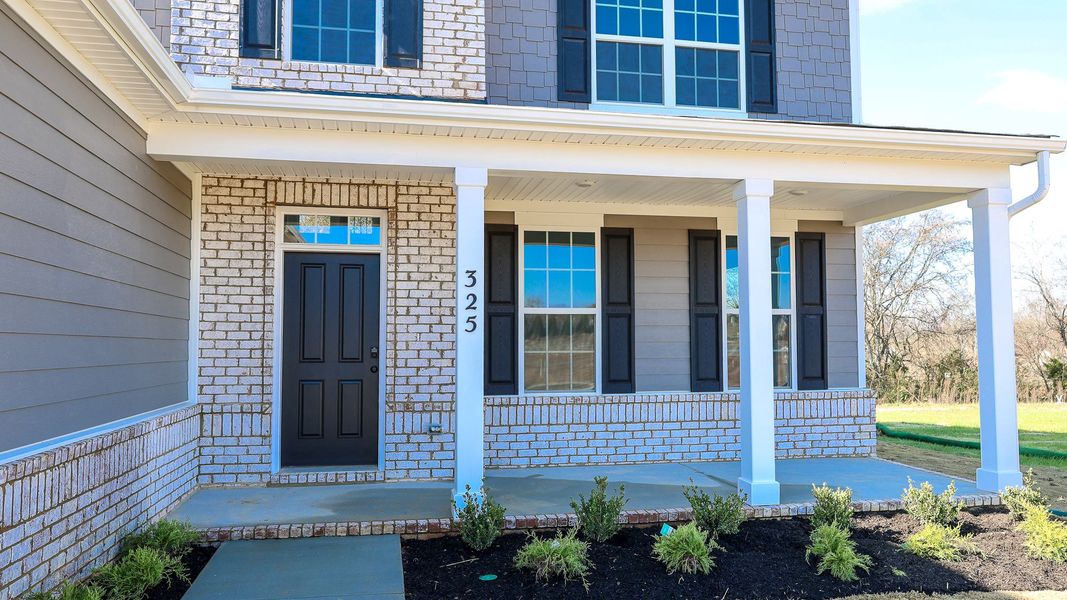 Exterior details and patio area of a home in Harvest Point, Spring Hill (Image 2).